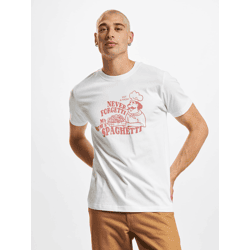 bequemes Mister Tee Herren T-Shirt 180 g/m² mit Baumwolle Weiß