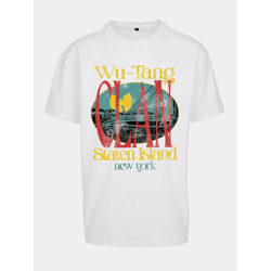 modernes Mister Tee Herren T-Shirt 240 g/m² mit Baumwolle Weiß