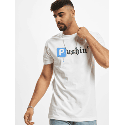 modernes Mister Tee Herren T-Shirt 200 g/m² mit Baumwolle Weiß