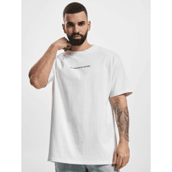 modernes Mister Tee Herren T-Shirt Reißverschluss Taschen 240 g/m² mit Baumwolle Weiß
