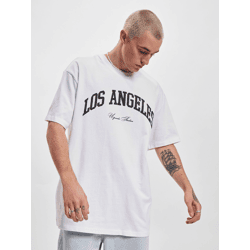 modernes Mister Tee Herren T-Shirt Oversize 240 g/m² mit Baumwolle Weiß