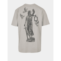 sportliches Mister Tee Herren T-Shirt 240 g/m² mit Baumwolle Grau