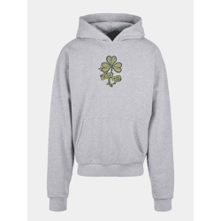 moderner Mister Tee Herren Hoodie 460 g/m² mit Baumwolle Grau