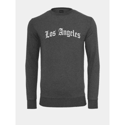 modernes Mister Tee Herren Sweatshirt mit Baumwolle Anthrazit