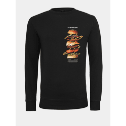 modernes Mister Tee Herren Sweatshirt mit Baumwolle Schwarz