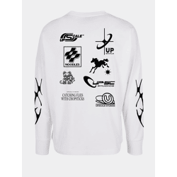 bequemes Mister Tee Herren Sweatshirt 220 g/m² mit Baumwolle Weiß
