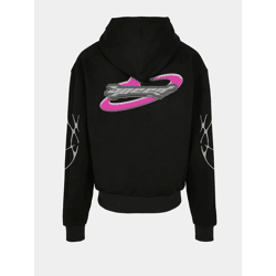 moderner Mister Tee Herren Hoodie 460 g/m² mit Baumwolle Schwarz