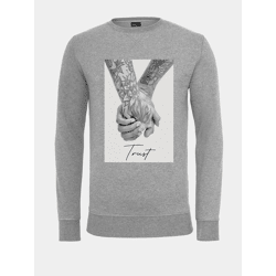 bequemes Mister Tee Herren Sweatshirt mit Baumwolle Grau