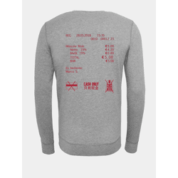 bequemes Mister Tee Herren Sweatshirt mit Baumwolle Grau