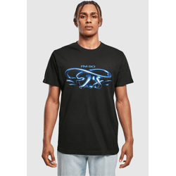 bequemes Mister Tee Herren T-Shirt 200 g/m² mit Baumwolle Schwarz