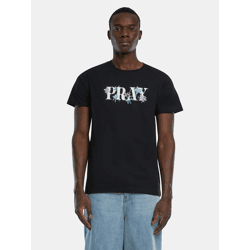 modernes Mister Tee Herren T-Shirt mit Baumwolle Schwarz
