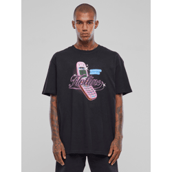 lässiges Mister Tee Herren T-Shirt Oversize mit Baumwolle Schwarz