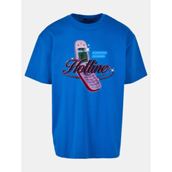 sportliches Mister Tee Herren T-Shirt Oversize mit Baumwolle Blau