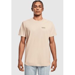 modernes Mister Tee Herren T-Shirt 200 g/m² mit Baumwolle Beige