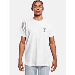 lässiges Mister Tee Herren T-Shirt 200 g/m² mit Baumwolle Weiß