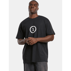 sportliches Mister Tee Herren T-Shirt Oversize 240 g/m² mit Baumwolle Schwarz