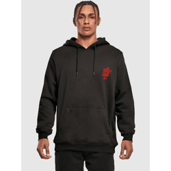 bequemer Mister Tee Herren Hoodie 300 g/m² mit Baumwolle Schwarz