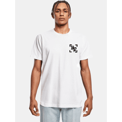 bequemes Mister Tee Herren T-Shirt 200 g/m² mit Baumwolle Weiß