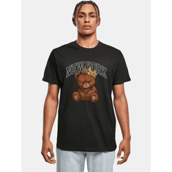 lässiges Mister Tee Herren T-Shirt 200 g/m² mit Baumwolle Schwarz