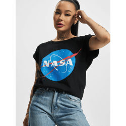 sportliches Mister Tee Damen T-Shirt 140 g/m² mit Baumwolle Schwarz