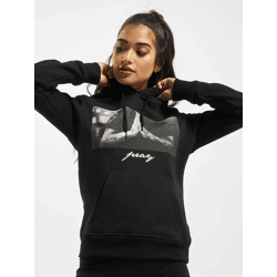 Modern Mister Tee Women's Hoodie, 300 g/m², with cotton, black