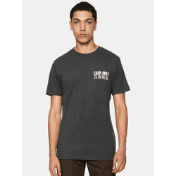 sportliches Mister Tee Herren T-Shirt 180 g/m² mit Baumwolle Anthrazit