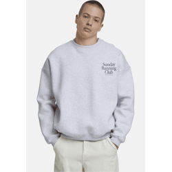 modernes Another Cotton Lab Herren Sweatshirt mit Baumwolle Grau
