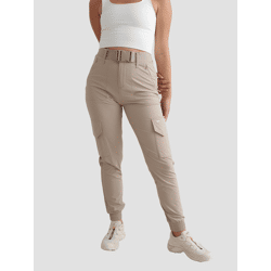 moderne aim'n Damen Jeans Stretch Beige