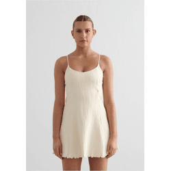 modisches aim'n Damen Kleid Stretch Weiß