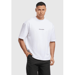 modernes PEGADOR Herren T-Shirt 260 g/m² mit Baumwolle Weiß