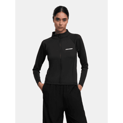 modernes PEGADOR Damen Sweatshirt Stretch 210 g/m² Schwarz