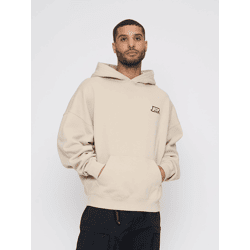 moderner PEGADOR Herren Hoodie mit Baumwolle Beige