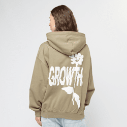 weicher PEGADOR Damen Hoodie mit Baumwolle Beige