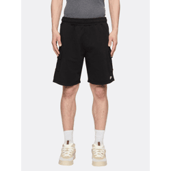 bequeme PEGADOR Herren Shorts Oversize mit Baumwolle Schwarz