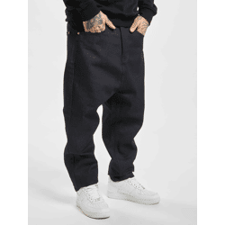 bequeme Rocawear Herren Jeans Taschen Straight Fit mit Baumwolle Navy