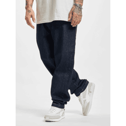 lässige Southpole Herren Jeans Reißverschluss Taschen mit Baumwolle Navy