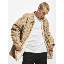moderne Southpole Herren Jacke Taschen gesteppt 175 g/m² mit Baumwolle Beige