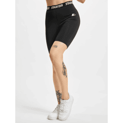 moderne Starter Damen Hose Stretch 210 g/m² Schwarz