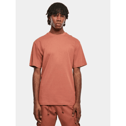 sportliches Urban Classics Herren T-Shirt Oversize 180 g/m² mit Baumwolle Terracotta-Orange
