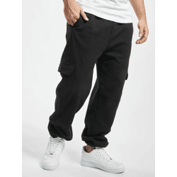 lässige URBAN CLASSICS Herren Jeans Taschen 380 g/m² mit Baumwolle Schwarz