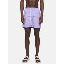 leichte Urban Classics Herren Shorts Kordelzug Reißverschluss 120 g/m² Violett