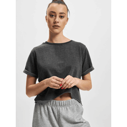 lässiges Urban Classics Damen T-Shirt 240 g/m² Anthrazit
