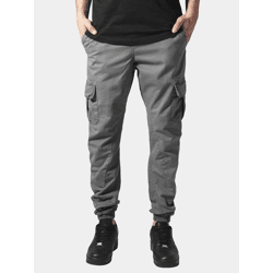stylische URBAN CLASSICS Herren Jeans Kordelzug Taschen 320 g/m² mit Baumwolle Anthrazit