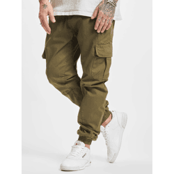 stylische URBAN CLASSICS Herren Jeans Taschen 320 g/m² mit Baumwolle Khaki
