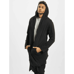 bequemes Urban Classics Herren Sweatshirt Taschen Kapuze 240 g/m² mit Baumwolle Schwarz