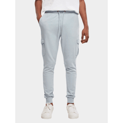 lässige Urban Classics Herren Jeans Kordelzug Taschen 300 g/m² mit Baumwolle Pastell-Blau