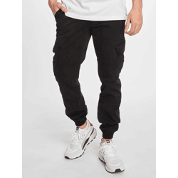 stylische URBAN CLASSICS Herren Jeans Stretch Taschen 270 g/m² mit Baumwolle Schwarz