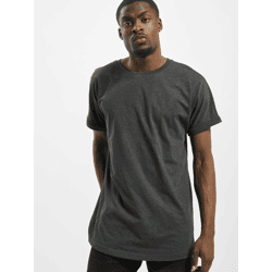 sportliches URBAN CLASSICS Herren T-Shirt 200 g/m² mit Baumwolle Anthrazit