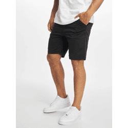 Lightweight URBAN CLASSICS Men's Stretch Shorts, 270 g/m², with cotton, black