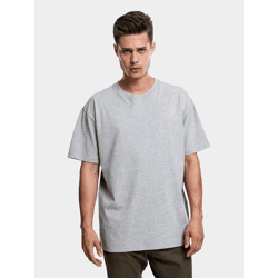 sportliches Urban Classics Herren T-Shirt Oversize 240 g/m² mit Baumwolle Grau